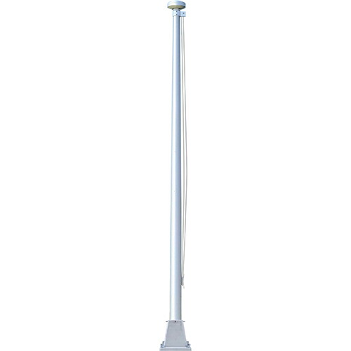 【LINEクーポン配布中】フラッグポール H5m [FP-5HBS] 道幅4m未満配送不可 サンポール 受注生産品 キャンセル不可 納期約1ヶ月 道幅4m未満配送不可 メーカー直送