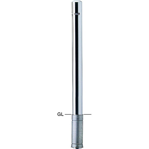 【最大3万円クーポン配布中★19日20:00~26日01:59まで】ピラー 車止め φ76.3(t2.0)&times;H850mm カラー:ステンレス [PA-8SC-E] サンポール 受注生産品 キャンセル不可 納期約1ヶ月 メーカー直送｜水まわり住設専門店＠コンパネ屋