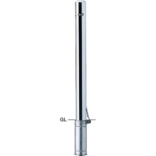 【LINEクーポン配布中】ピラー 車止め 交換用本体のみ φ76.3(t2.0)×H850mm カラー:ステンレス [PA-8SFC-EHONTAI] サンポール 受注生産品 キャンセル不可 納期約1ヶ月 メーカー直送