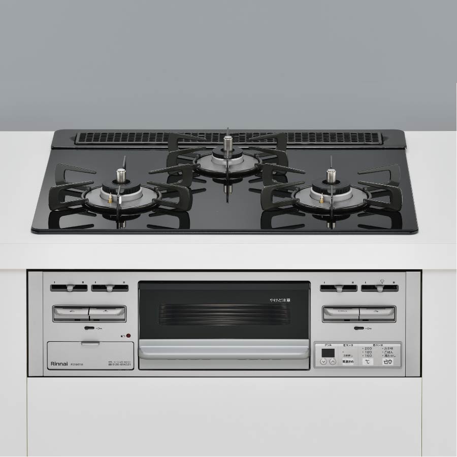 楽天市場】リンナイ ビルトインコンロ RS31W35P43DGAVW 60cm幅パール
