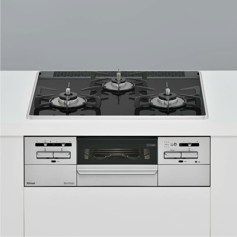 リンナイ ビルトインコンロ RS31W35P39DGAVW 60珊幅パールクリスタルトップ Mytone マイ音の高低 [3口ガスコンロ 都市屁っ放り プロパン]《送りとどける手合いA》