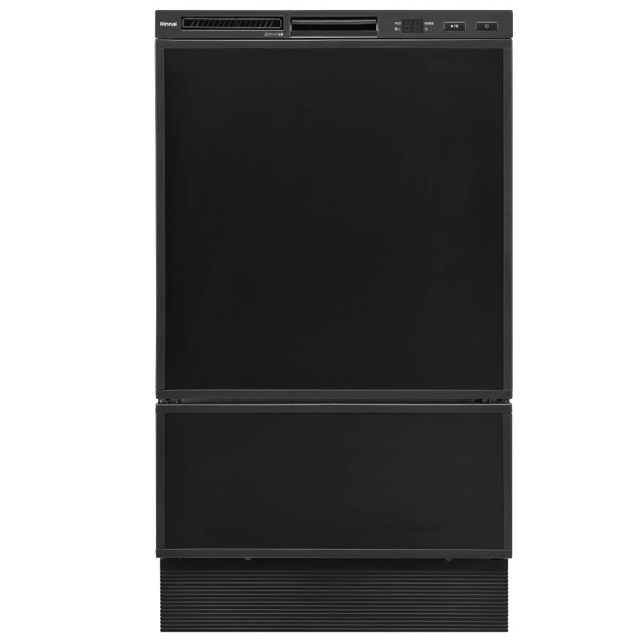リンナイ 食器洗い乾燥機 RSW-F403C-B フロントオープン 付属：化粧パネルブラック（ツヤ消）《配送タイプA》