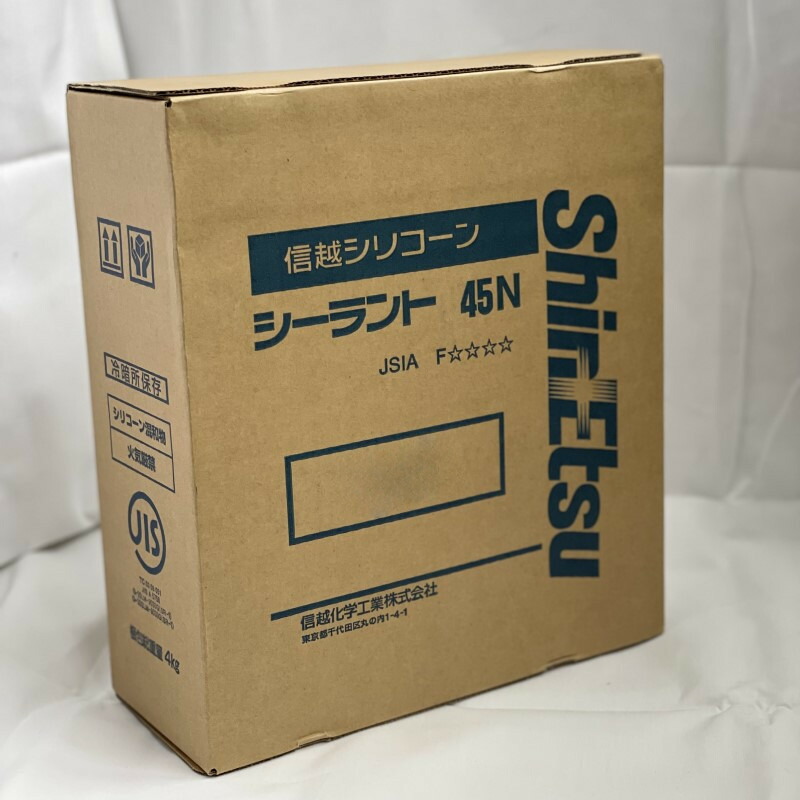 市場 信越化学 シーラント45N シリコン クリヤー シリコンシーラント 330ml×10本