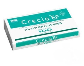 クレシア ＥＦハンドタオル 1００組×６０パック ソフトタイプ100 品番37018