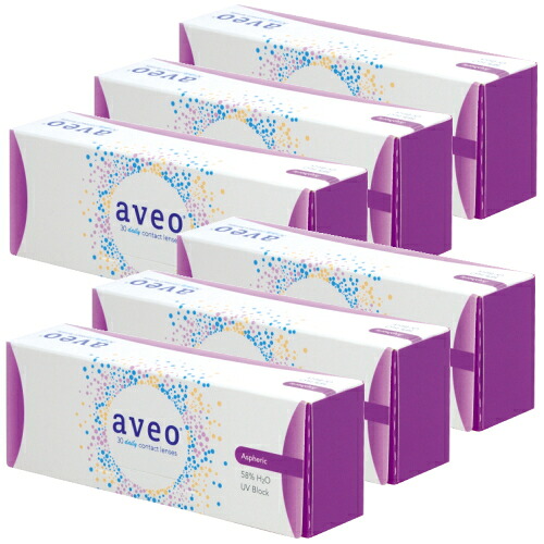 【送料無料！6箱】アベオワンデー 30枚入り 6箱 コンタクトレンズ 1日使い捨て aveo 1day アイミー 10,380円