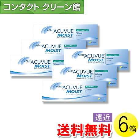 【送料無料】【メール便】ワンデー アキュビュー モイスト マルチフォーカル 30枚入×6箱 ( コンタクトレンズ コンタクト 1日使い捨て ワンデー 1day 遠近両用 ジョンソン・エンド・ジョンソン ワンデーアキュビューモイストマルチフォーカル 30枚入 6箱セット ) 15,464円