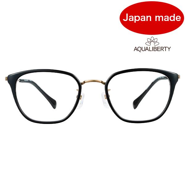 AQUALIBERTY アクアリバティ【AQ22534 BK】メガネ 眼鏡 アクアリバティ ユニセックス ブラック 日本製【国内正規品】【送料無料】