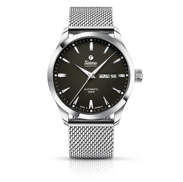 Tutima Glashütte チュチマ グラスヒュッテ FLIEGER SKY フリーガースカイ ステンレス 自動巻き 腕時計 ドイツ時計 メンズ 6105-20|コントワーヌ店