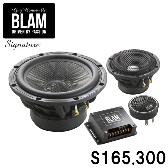 セットアップ カーオーディオ S165 300blam ブラム Signature シグネチャー165mm セパレート 3wayスピーカーシステム パッシブ 2wws 6 300 Ms 3 55 Ts hr Midiaesaude Com Br