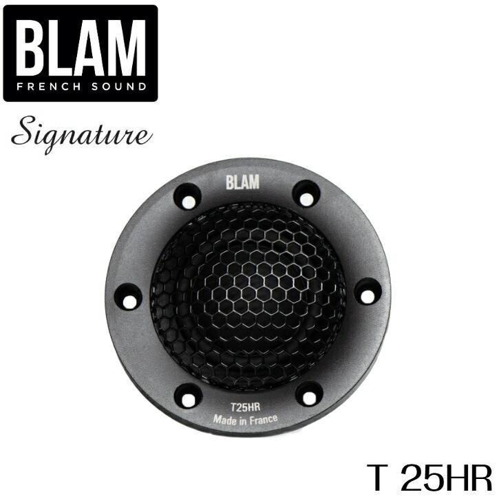 BLAM ツィーター新品　BM25T 二個セット 楽天市場】BLAM T 25MG スピーカー ツイーター 25mm Signature