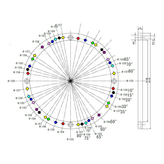 楽天市場 Pcd 1 M Mデザインm M Design Xxxx Lightingマルチピッチ アルミバッフル Pcd変換スペーサー期間限定スピーカー取付ボルト付き コントライブオンライン楽天市場店