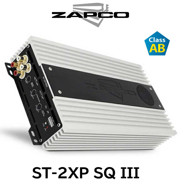 buddaZAPCO ザプコ　パワーアンプ　ST-2X SQ 楽天市場】ZAPCO ザプコ ST-2X SQ 65W×2ch アンプ : クリーズ