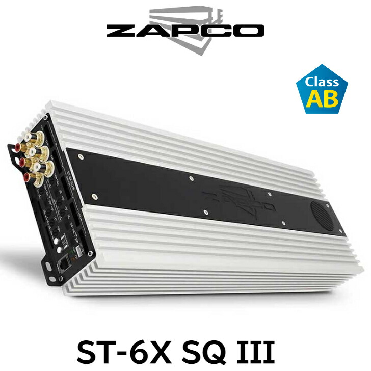 めーさん専用ZAPCO ザプコ　パワーアンプ　ST-2X SQ Zapco ST-2X SQ 2-Channel Class AB Car Amplifier