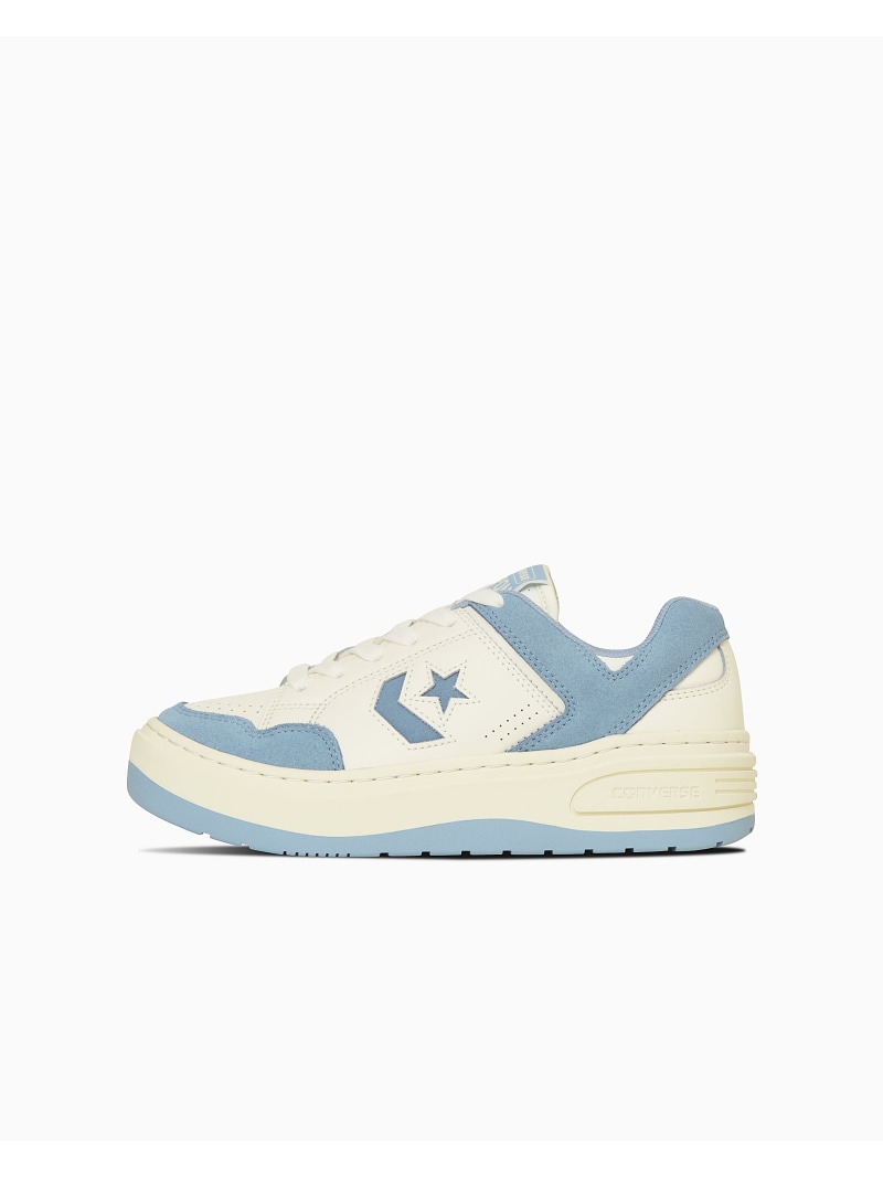 【公式】ウエポン PLTS SD OX 厚底 CONVERSE コンバース シューズ・靴 スニーカー ホワイト【送料無料】[ Fashion]