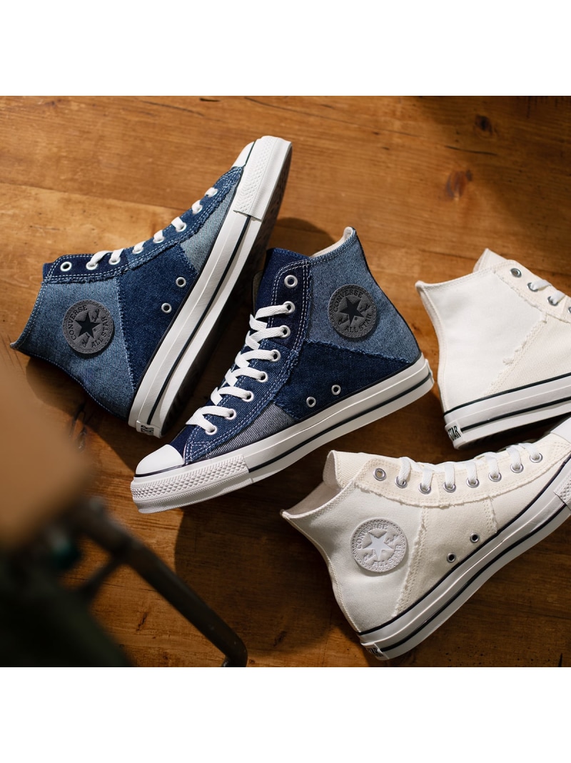 converse デニム　限定モデル CONVERSE ALL STAR US AGEDDENIM HIが国内5月26日より発売