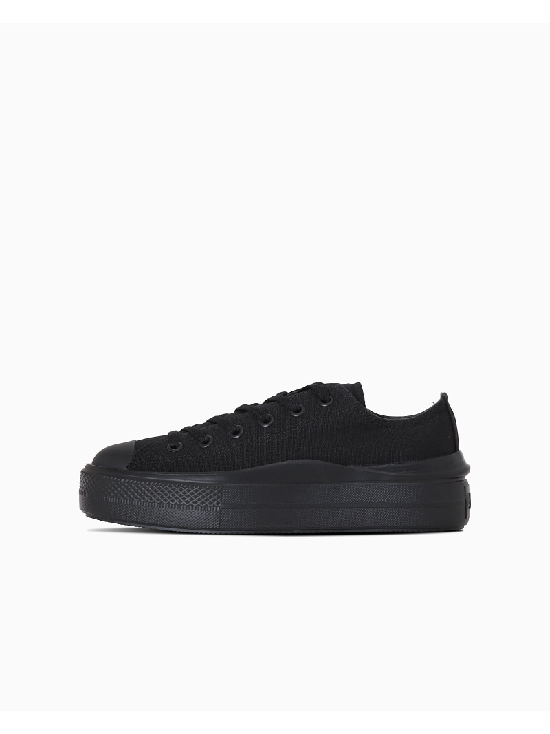 【堅苦しさ】オールスター 点火装置 PLTS II OX 厚底 置き目撥ねのける CONVERSE コンバース シューズ・靴 スニーカー 黒いこと【貨物輸送無料】[ Fashion]