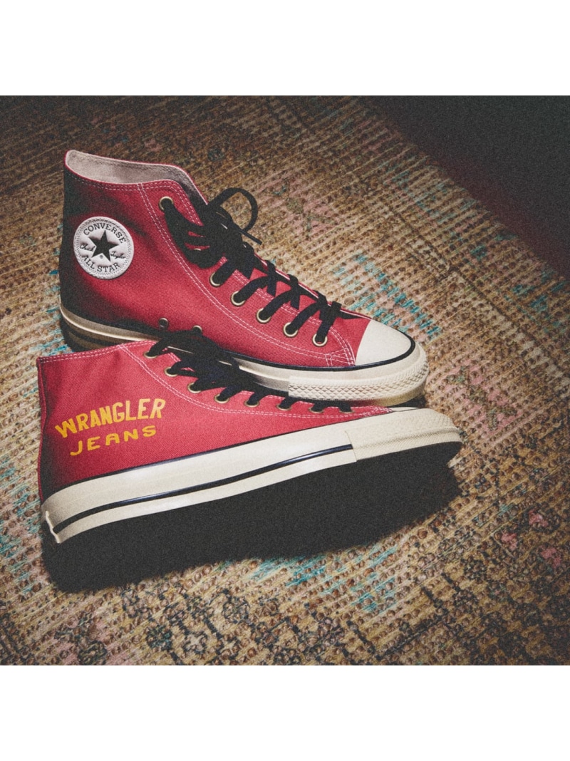 【SALE／20%OFF】【堅苦しさ】オールスター エイジド CJ HI / ラングラー CONVERSE コンバース シューズ・靴 スニーカー 赤いこと【RBA_E】【貨物輸送無料】[ Fashion]