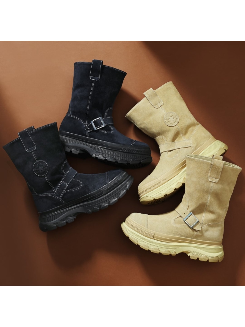 【SALE／30%OFF】【公式】オールスター トレックウエーブ ウエスタンブーツ HI 厚底 CONVERSE コンバース シューズ・靴 ブーツ ブラック【RBA_E】【送料無料】[ Fashion]