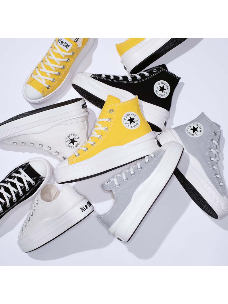 【堅苦しさ】オールスター 点火装置 PLTS II HI 厚底 CONVERSE コンバース シューズ・靴 スニーカー 黄色 白いこと 黒いこと 薄墨色【貨物輸送無料】[ Fashion]