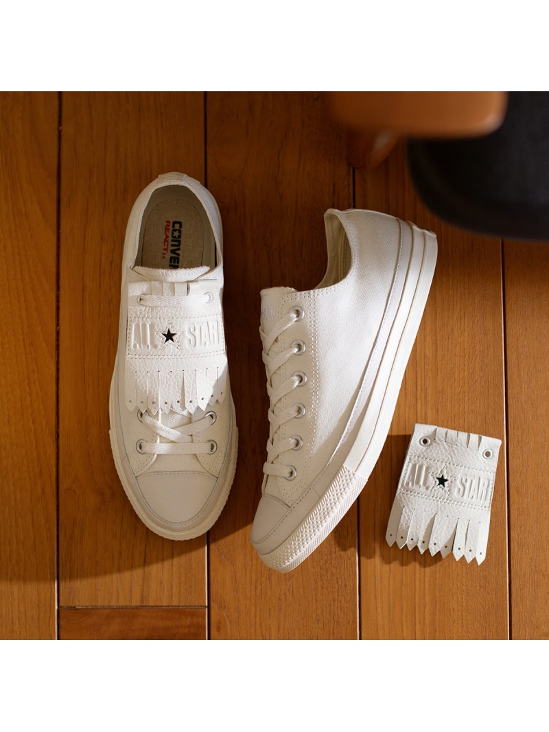 【公式】オールスター (R) キルト OX ローカット CONVERSE コンバース シューズ・靴 スニーカー ホワイト【送料無料】[ Fashion]