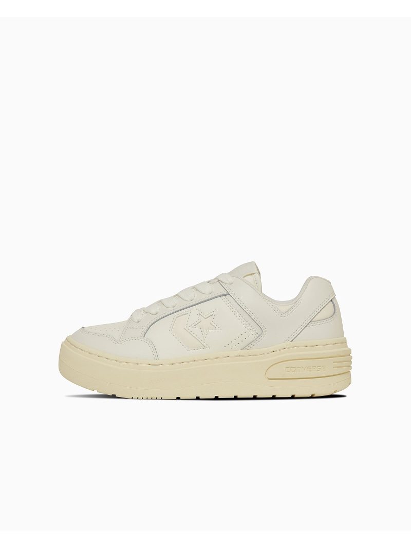 【公式】ウエポン PLTS FS OX 厚底 CONVERSE コンバース シューズ・靴 スニーカー ホワイト【送料無料】[ Fashion]