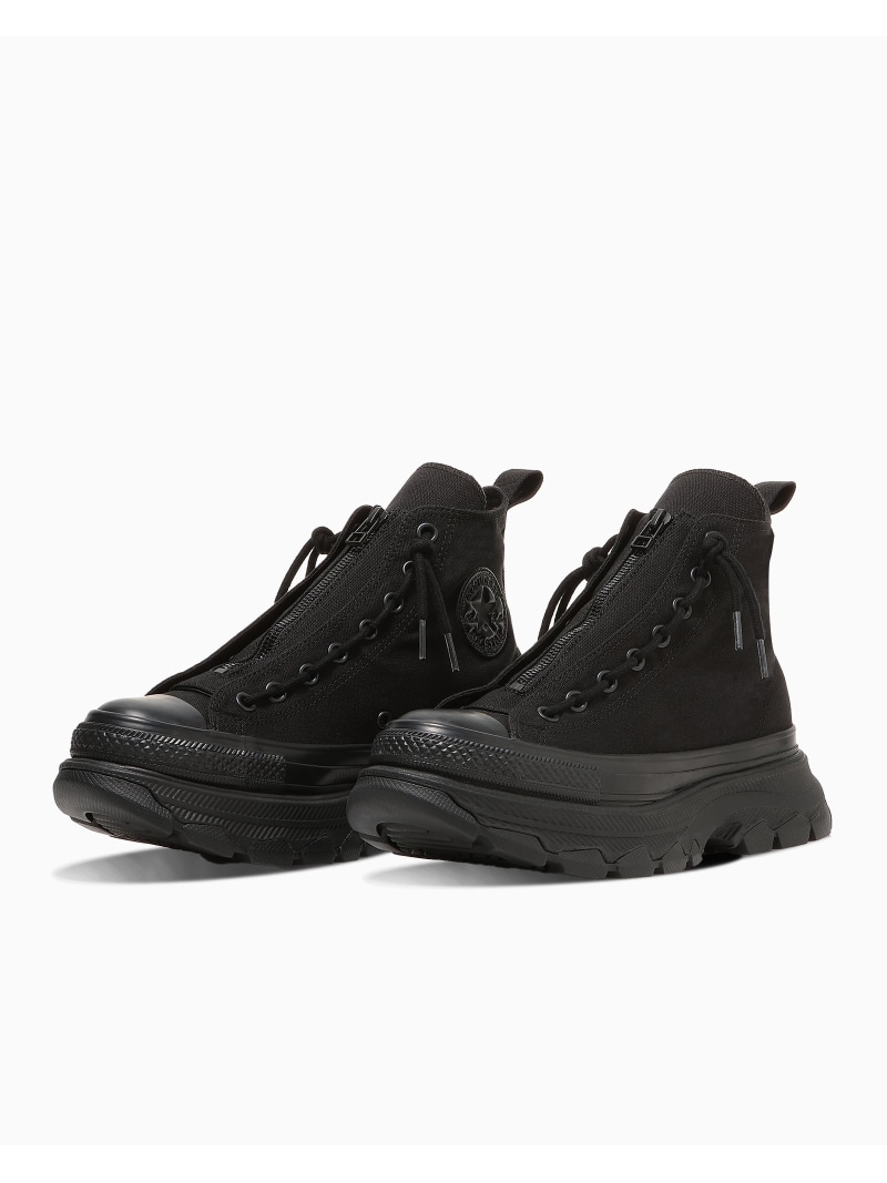 【堅苦しさ】オールスター トレックウエーブ センタージップ HI 厚底 CONVERSE コンバース シューズ・靴 スニーカー 黒いこと【貨物輸送無料】[ Fashion]