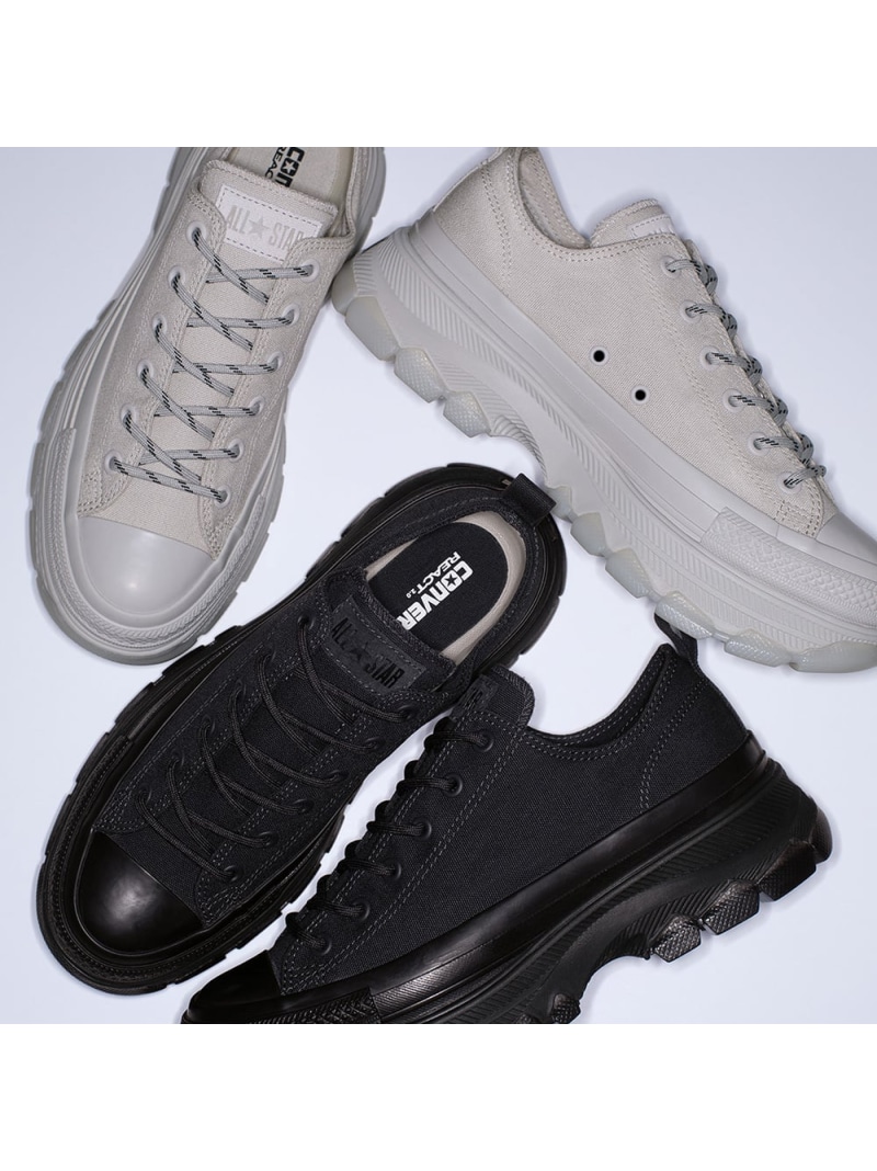 【SALE／30%OFF】【堅苦しさ】オールスター (R) トレックウエーブ CS OX 厚底 置き目取りすてる CONVERSE コンバース シューズ・靴 スニーカー 黒いこと 薄墨色【RBA_E】【貨物輸送無料】[ Fashion]