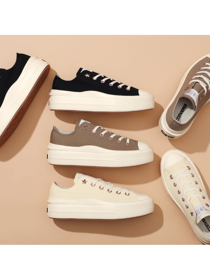 【公式】オールスター ライト PLTS II PG OX 厚底 CONVERSE コンバース シューズ・靴 スニーカー グレー ホワイト ブラック【送料無料】[ Fashion]
