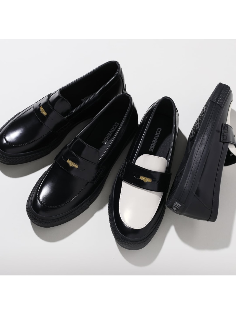 【公式】オールスター コインローファー CONVERSE コンバース シューズ・靴 ローファー ブラック【送料無料】[ Fashion]