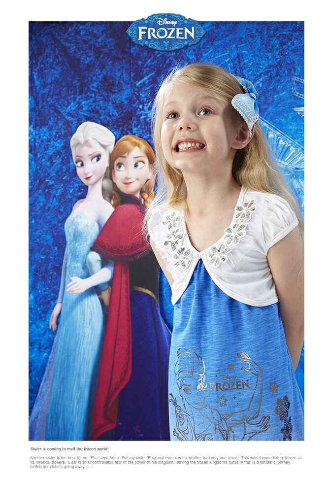 楽天市場 Disney アナと雪の女王 ドレスワンピース アナ エルサ キッズright On ライトオン Disney ディズニー ライトオン楽天市場店