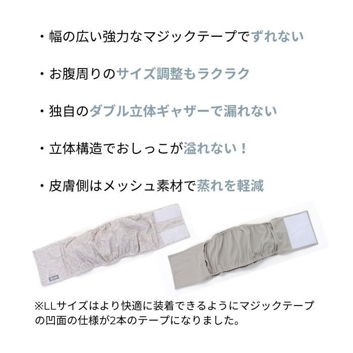 マナーベルト 漏れない おむつ おむつカバー 超吸収パッド入り 犬用マナーパンツ 犬のオムツ オムツ 犬 オムツカバー 洗える カバー