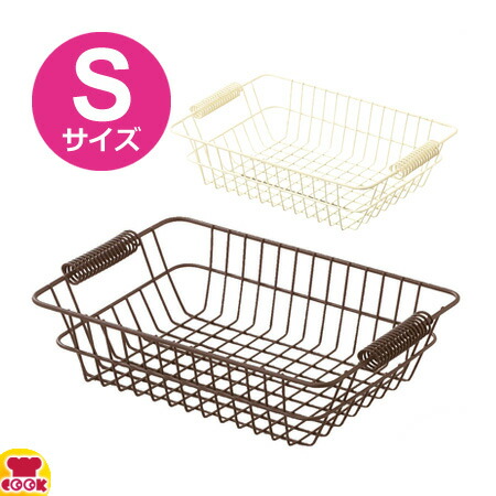 楽天市場】ちどり産業 ワイヤーバスケット（S） 89-21BR 89-21WH
