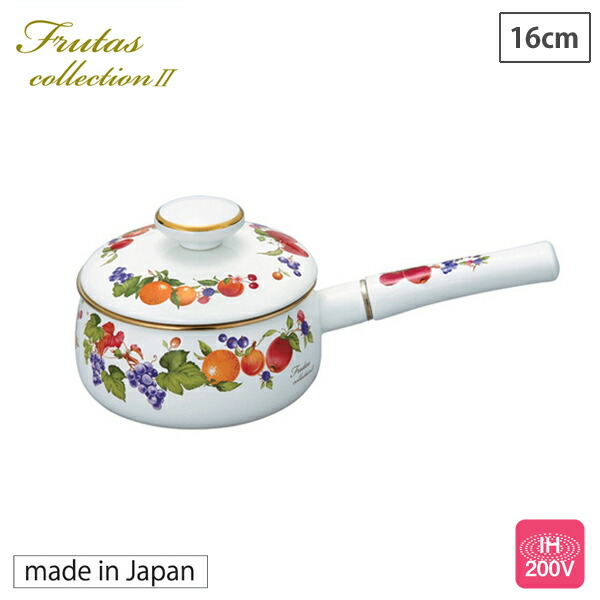 楽天市場】エジリー インペリアルローズ 琺瑯 両手鍋 18cm 薔薇 ガス火