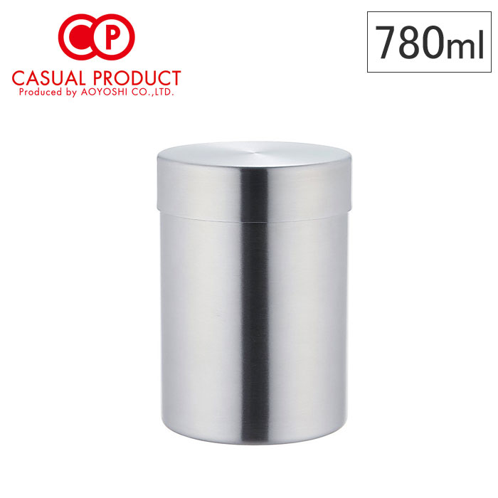 楽天市場】CASUAL PRODUCT ステンレス お茶缶 つや消し 220g【560ml/ステンレス/茶葉 保存容器/キャニスター/茶筒/ カジュアルプロダクト 青芳製作所/あす楽】 : クッキングクロッカ 楽天市場店