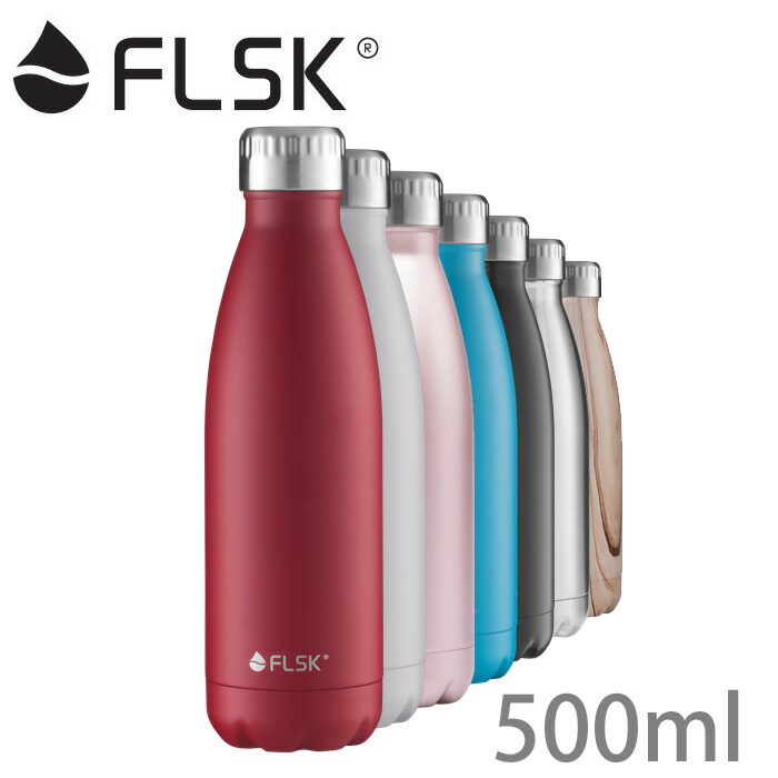 楽天市場 Flsk フラスク ボトル 500ml ボトル 水筒 魔法瓶 炭酸 お酒 アルコール Ok 保温 保冷 おしゃれ ステンレスボトル 送料無料 あす楽 クッキングクロッカ 楽天市場店