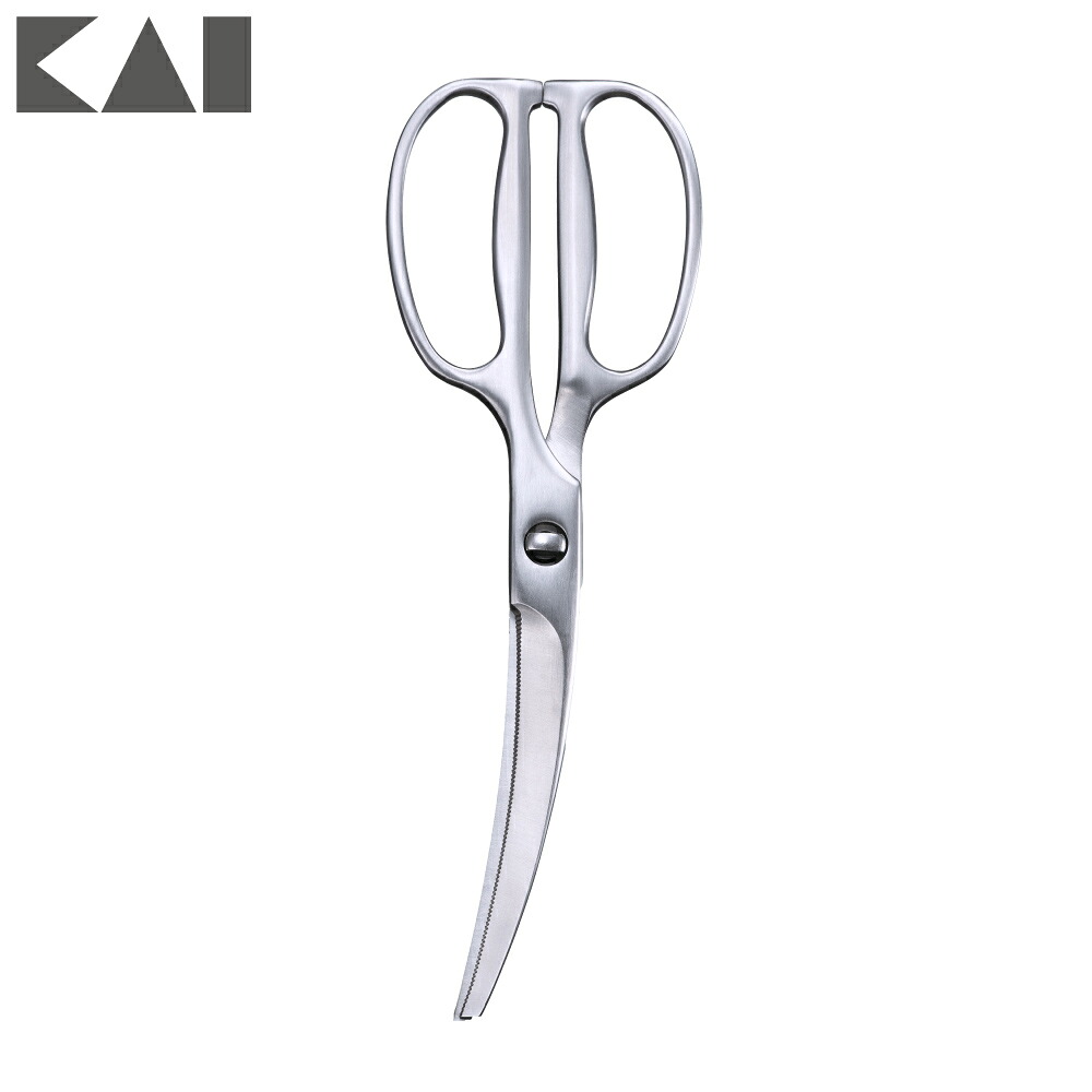 鍛造オールステンレスカーブキッチンバサミ DH4492 貝印 KAI 【 はさみ ハサミ 料理バサミ 料理はさみ 食材カット ステンレス 分解 】