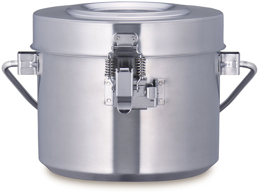 保温食缶 シャトル膜鳴楽器 １４Ｌ パッキン付 GBK-14CP