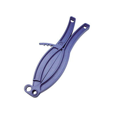 グリッパー 金属検出器対応 業務用 袋止め クリップ POM100FD-DB1P 008948001