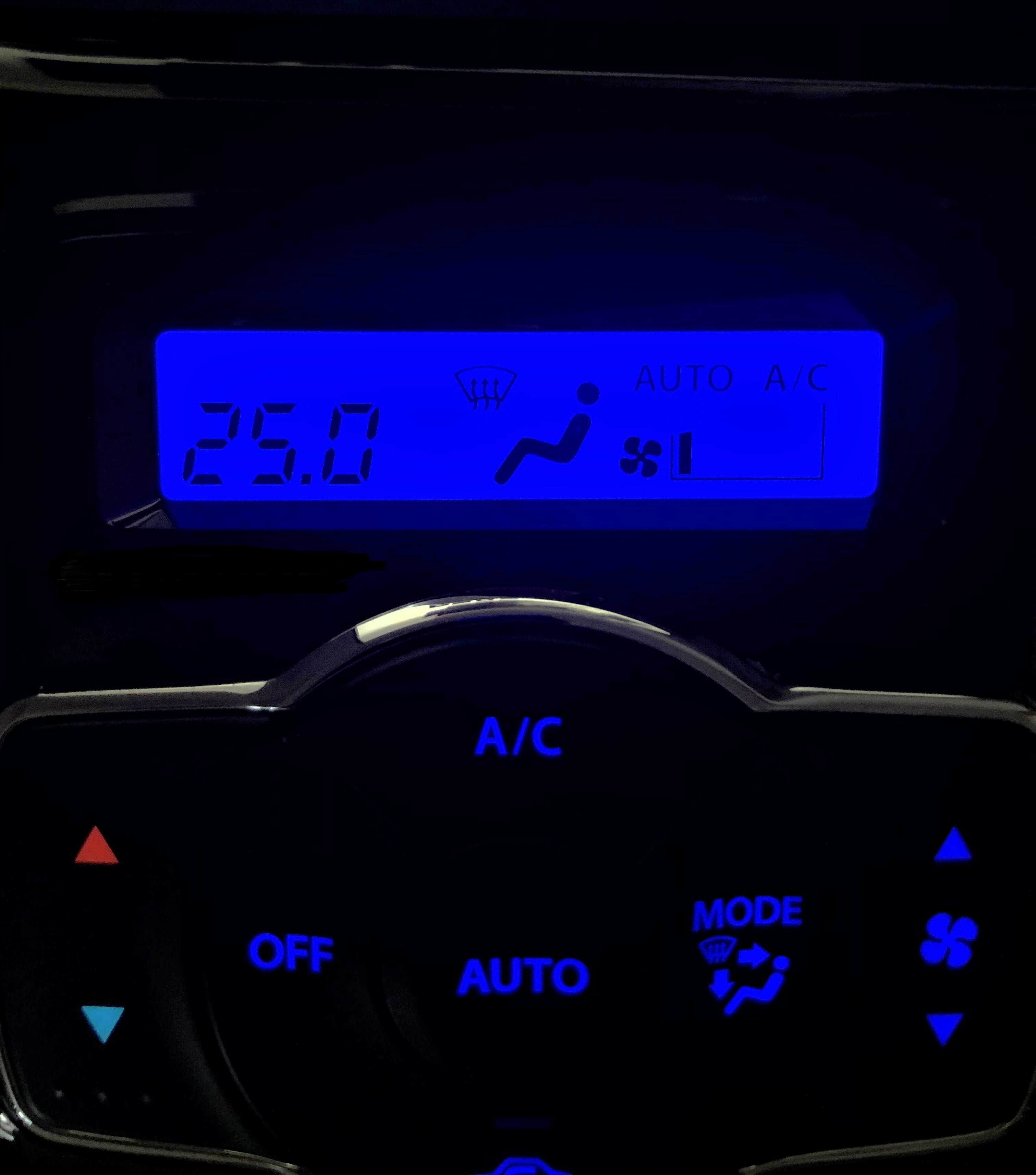 MA36S ソリオLED打ち替え品　６色オーダーOK⭐️ エアコンパネル LED打ち替え（スズキ ソリオハイブリッド・MA36S