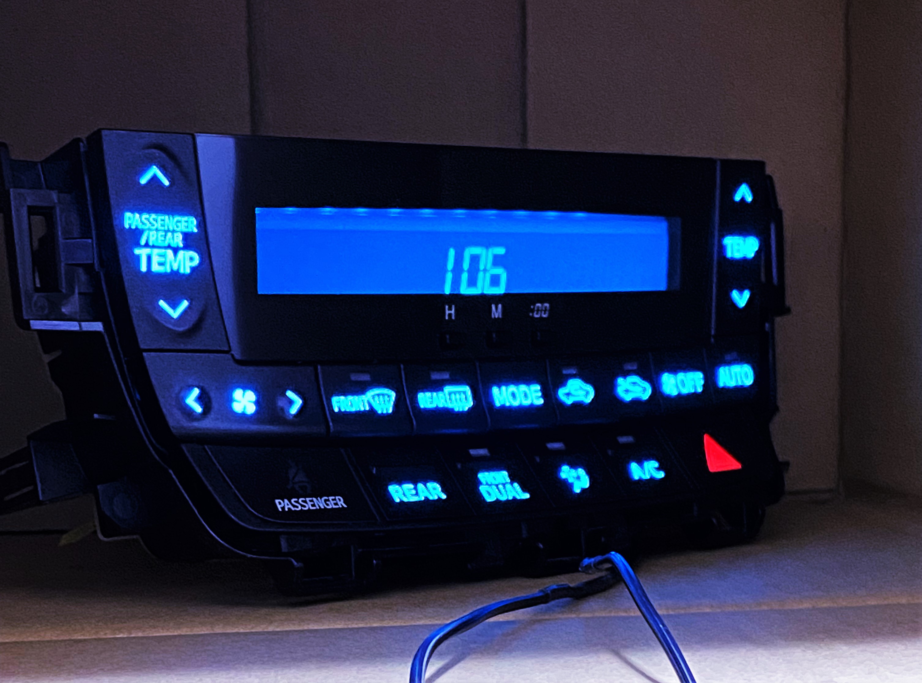 楽天市場】N-VAN JJ1 LED打ち換え済み エアコンパネル☆！ N
