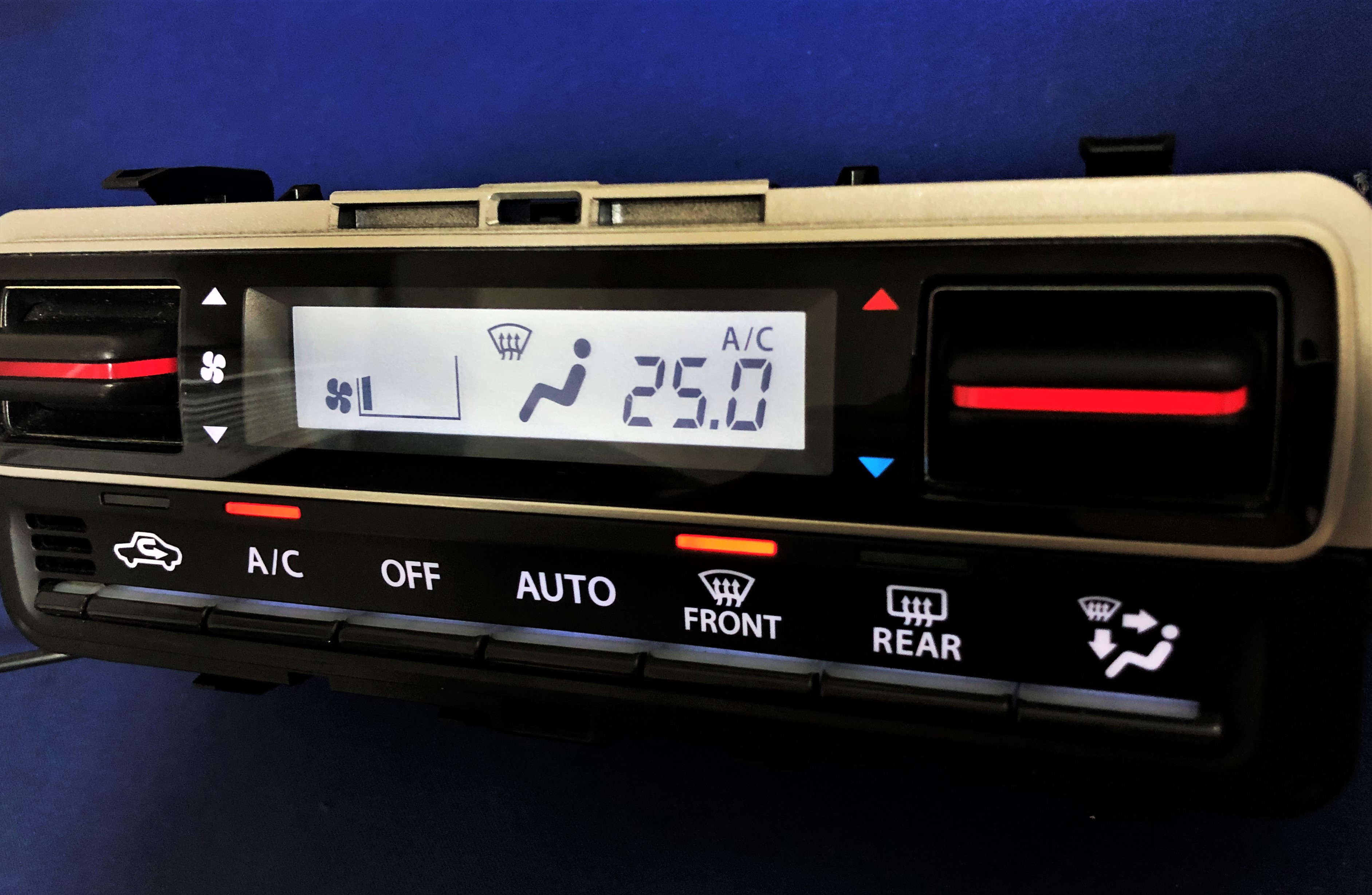 楽天市場】ワゴンR MH55S LED打ち換え済み エアコンパネル