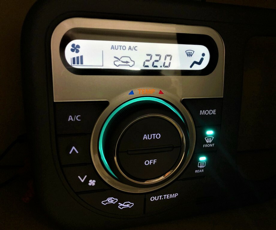 楽天市場】マーチ K13 LED打ち換え済み エアコンパネル