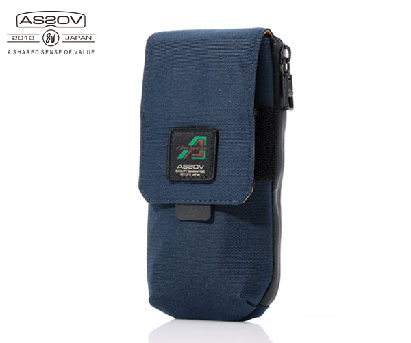 【選べるノベルティ付】 アッソブ 330×1000D CORDURA STANDARD SERIES モバイルポーチ （カラー：ネイビー） AS2OV ASSOV 152320 | プレゼント ギフト