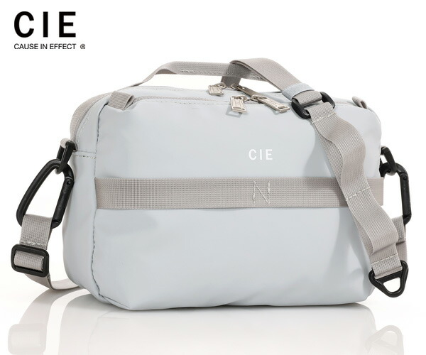 ＼全品エントリーで+P10倍！／【選べるノベルティ付】 CIE シー グリッド3 ミニショルダーバッグ （カラー：ライトグレー） 032062 | ショルダーバッグ ブランド 旅行 ショルダーポーチ ミニショルダーバッグ 斜めがけバッグ ミニ ショルダー レディース ギフト