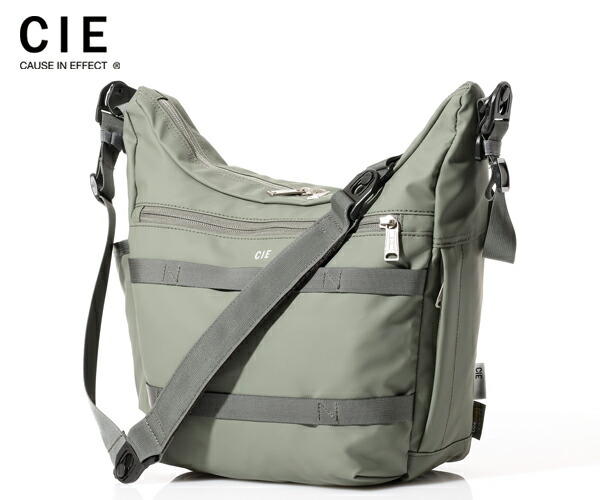 【選べるノベルティ付】 CIE シー グリッド3 ショルダーバッグ S （色つや：オリーブ） 032066 | ショルダーバッグ ブランド名 旅する 曲がったがけ御徒面子 メンズうしろ側 生まれ落ちる日差し上げ物 レディース 差し上げ物 差し上げ物