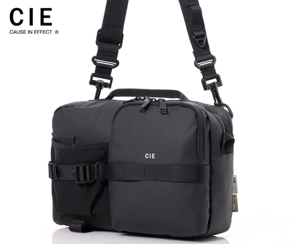 【選べるノベルティ付】 CIE シー グリッド3 瓶ショルダーバッグ L （色合い：黒いこと） 032068 | ショルダーバッグ ブランド名 旅する 曲がったがけ御徒面子 メンズうしろ側 生まれ落ちる日差し上げ物 レディース 差し上げ物 差し上げ物