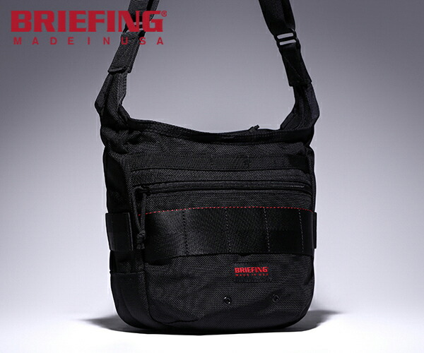 【選べるノベルティ付】 ブリーフィング BRIEFING ショルダーバッグ DAY TRIPPER/S（色合い：黒いこと） BRF105219 | ブリーフィングUSA BRIEFING USA 差し上げ物 差し上げ物