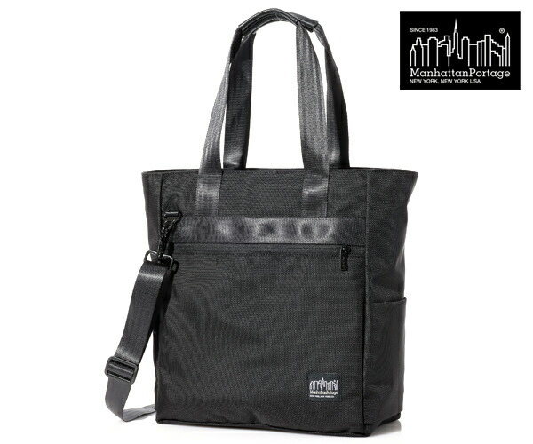 【制限事項A5ノートパソ差し上げ物】 【選べるノベルティ付】 Manhattan Portage BLACK LABEL マンハッタンポーテージ 黒いこと付け札 トートバッグ （色合い：黒いこと） MP1382BL | マンハッタン 黒いこと付け札 通学 通い | 差し上げ物 差し上げ物