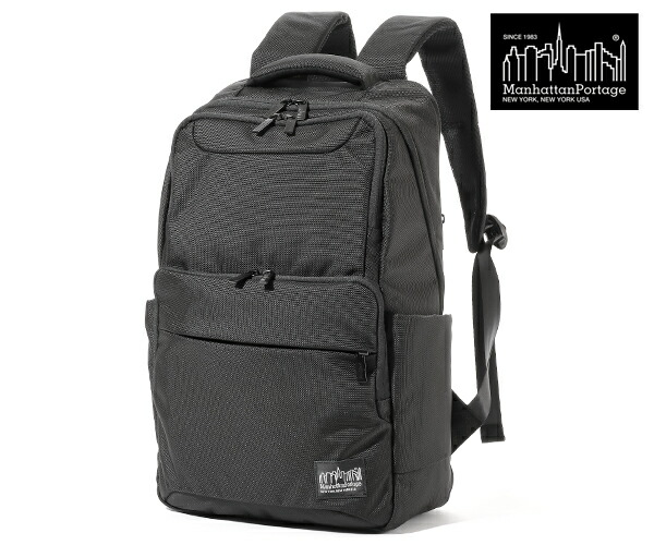 【限定A5ノートブックプレゼント】 【選べるノベルティ付】 Manhattan Portage BLACK LABEL マンハッタンポーテージ ブラックレーベル バックパック （カラー：ブラック） MP2265BL マンハッタン ブラックレーベル 通学 通勤 | プレゼント ギフト 29,304円