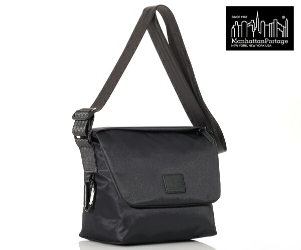 【選べるノベルティ付】 Manhattan Portage BLACK LABEL マンハッタンポーテージ ブラックレーベル メッセンジャーバッグ （カラー：ブラック） MP2600LTWLBL-TB | プレゼント ギフト｜COOL CAT